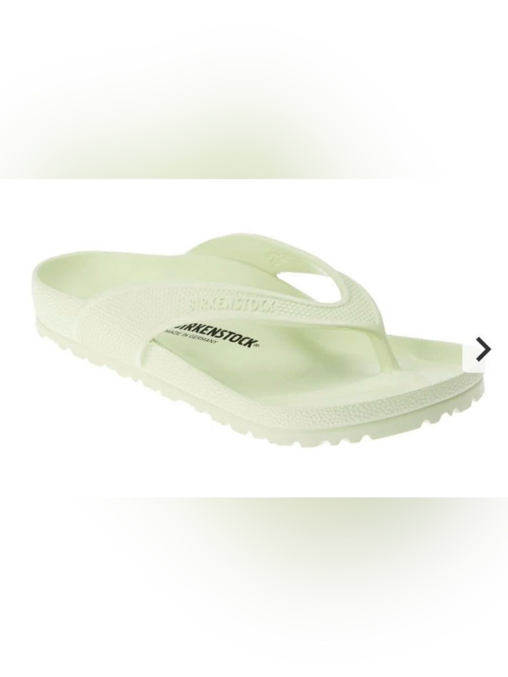 Birkenstock Gizeh EVA Thong Sandal in Light Mint